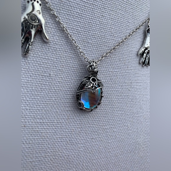 New hand crafted necklace evil eye, protection - Picture 6 of 9